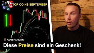 September 2024 Die Altcoins die im Bullrun explodieren könnten 