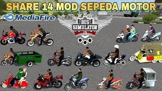 MOD BUSSID - SHARE 14 MOD SEPEDA MOTOR  MEDIAFIRE DAN GOOGLE DRIVE  FREE DOWNLOAD