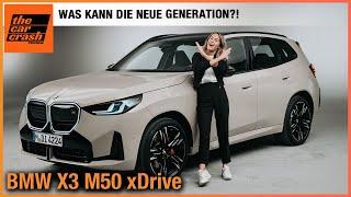 BMW X3 M50 xDrive 2024 So GUT wird die NEUE Generation des SUV Bestsellers Review  G45  Preis