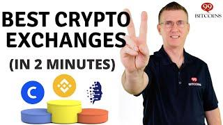 Best Cryptocurrency Exchanges of 2024 in 2 minutes