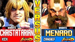 SF6 MenaRD Zangief and Luke Vs Ken ChrisTatarian ▰ High Level