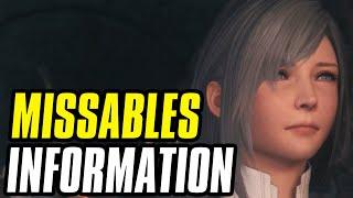 Final Fantasy 16 ALL MISSABLES IN THE GAME INFORMATION