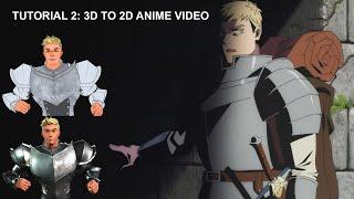 ICLONE 7 ANIME TUTORIAL PART 2 - FROM  3D TO 2D TOON CHARACTER CREATION