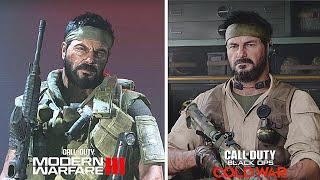 Woods in Cod Modern Warfare III vs Black Ops Cold War