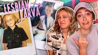 LESBIANS REACT TO OLD PICTURES BEFORE THEY CAME OUT