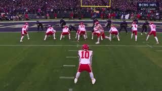 Isiah Pacheco 2 Yard Touchdown Run  Chiefs vs Ravens  2024 AFC Championship