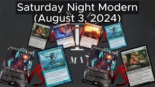 Saturday Night Modern Presented by Tier Zero Gaming August 3 2024