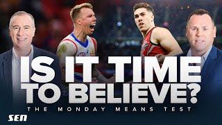 Is it time to BELIEVE in the Bombers and Bulldogs? The Monday Means Test - SEN