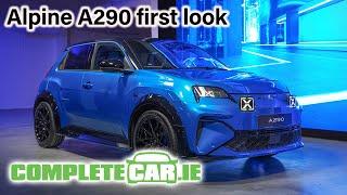 First look Alpine A290 electric hot hatch