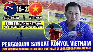  DI BUAT MENANGIS 6-2  Pengakuan Edan Pelatih Vietnam  Hasil Vietnam vs Australia di Piala AFF
