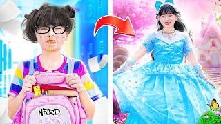 Ugly Baby Doll Extreme Makeover To Princess At The Ball - Funny Stories About Baby Doll