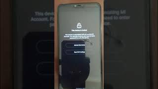 Xiaomi Device Locked Çözümü Couldnt verify Mi account ID Cant connect to network problem..