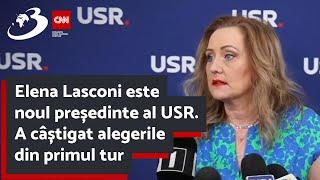 Elena Lasconi este noul președinte al USR. A câștigat alegerile din primul tur
