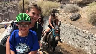 Santorini Greece Donkey Ride