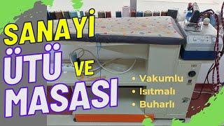 SANAYİ ÜTÜ MASASI ve SANAYİ ÜTÜSÜ KULLANIMI