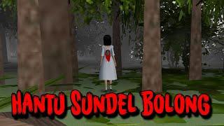 HANTU SUNDEL BOLONG  HORROR MOVIE SAKURA SCHOOL SIMULATOR