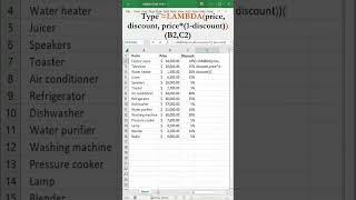 How to Create Custom Functions using LAMBDA in Excel