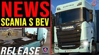 ETS2 NEWS  Scania S BEV Release