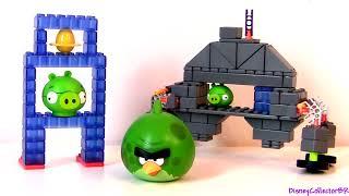 Angry Birds KNEX SPACE Hogs on Mars Building Toys Playset Build like Lego Knex