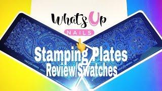 Whats Up Nails Stamping Plates ReviewSwatches