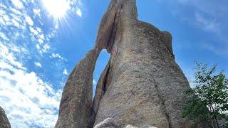 Needles highway needles eye tunnel hood tunnel iron tunnel South Dakota Custer state park best