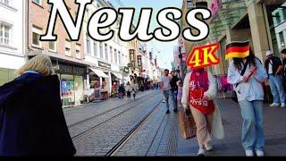 Neuss CityGermany  Walking tour in Neuss Deutschland - 4K 60fps UHD