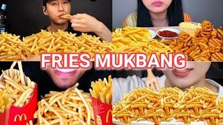 Crunchiest French Fries  Mukbang - ASMR Compilation 