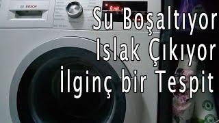 Çamaşır Makinası Islak çıkıyor Sıkmıyor diyorsanız sulu ise sebebi başka