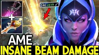 AME Luna Insane Lucent Beam Damage with Rapier Build Dota 2