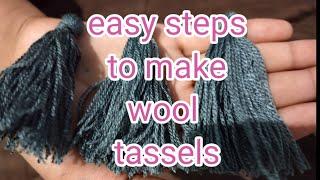 how to make tassels