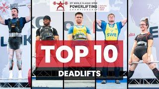 Top 10 Deadlifts of the IPF 2023 World Championships