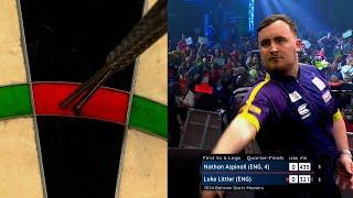 LUKE LITTLER HITS A NINE DARTER ON THE WORLD SERIES