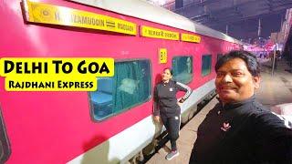 Delhi To Goa  Rajdhani Express  Train Journey family vlog