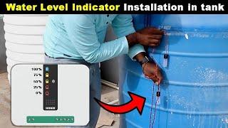 Water Level indicator Installation in Water Tank @ElectricalTechnician