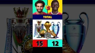 Mohamed Salah Vs Sadio Mane All Trophies & Awards 