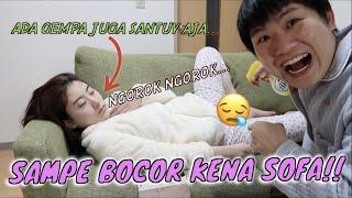 PRANK ISTRI JEPANG MIMPI BASAH SAMPE BOCOR