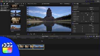 Quickstart Final Cut Pro X 13 - Projekt startenMediathek erstellen