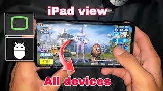 Ipad View Pubg Mobile in Android  iPad view Tutorial in All Devices   Pubg Mobile  Pak Munda