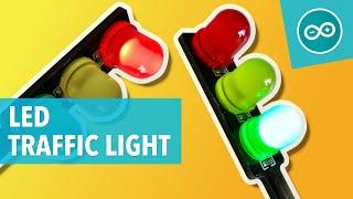 LED TRAFFIC LIGHT - Arduino tutorial #27