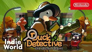 Duck Detective The Secret Salami – Release Date Trailer – Nintendo Switch