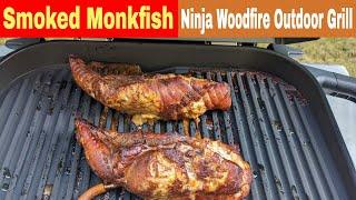Monkfish Smoked Ninja Woodfire Outdoor Grill Recipe
