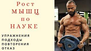 Рост Мышц по Науке  Как правильно Тренироваться