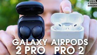 Galaxy Buds2 PRO vs AirPods Pro 2 Uczciwe porównanie i testowanie