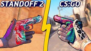 КАКИЕ СКИНЫ УКРАЛИ STANDOFF 2 ИЗ CSGO - СТАНДОФФ 2 VS КС ГО