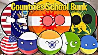 Countries School BunkFunny and interesting#countryballs #worldprovinces