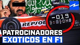 TOP 5 - PATROCINADORES EXOTICOS DE LA F1 FT. @SrEidrian @SpectroxF1