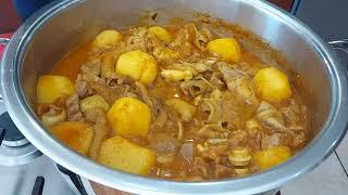 How to make Trotters & Tripe curry mogodu