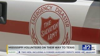 Mississippi volunteers on their way to Texas to help victims of Beryl