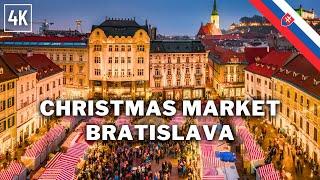 Bratislava Christmas Market 2023  Beautiful and Lively