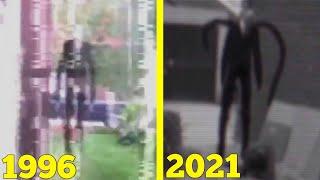 Evolution of Slenderman in Real Life 1996-2021
